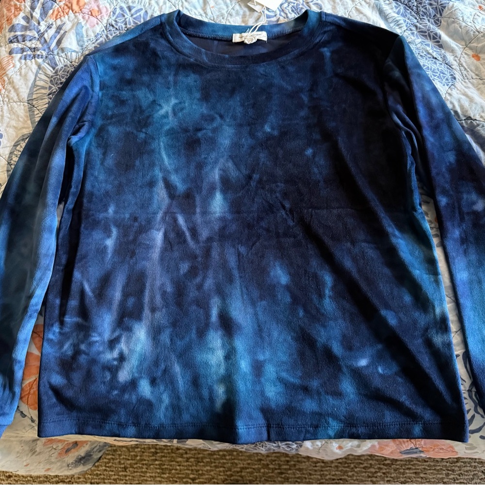 Tye Dye Velour Top